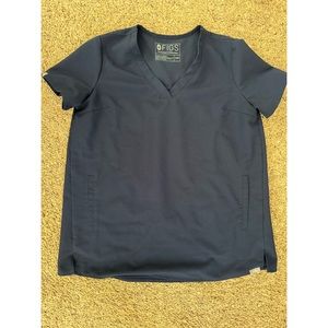 Figs navy maternity scrub tops-size XXS